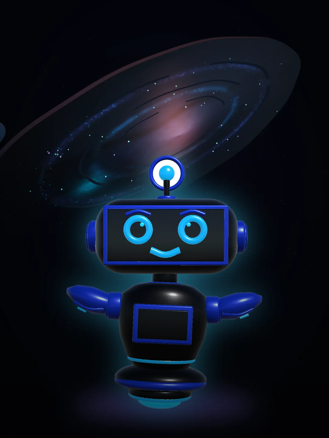 Holographic exhibit host