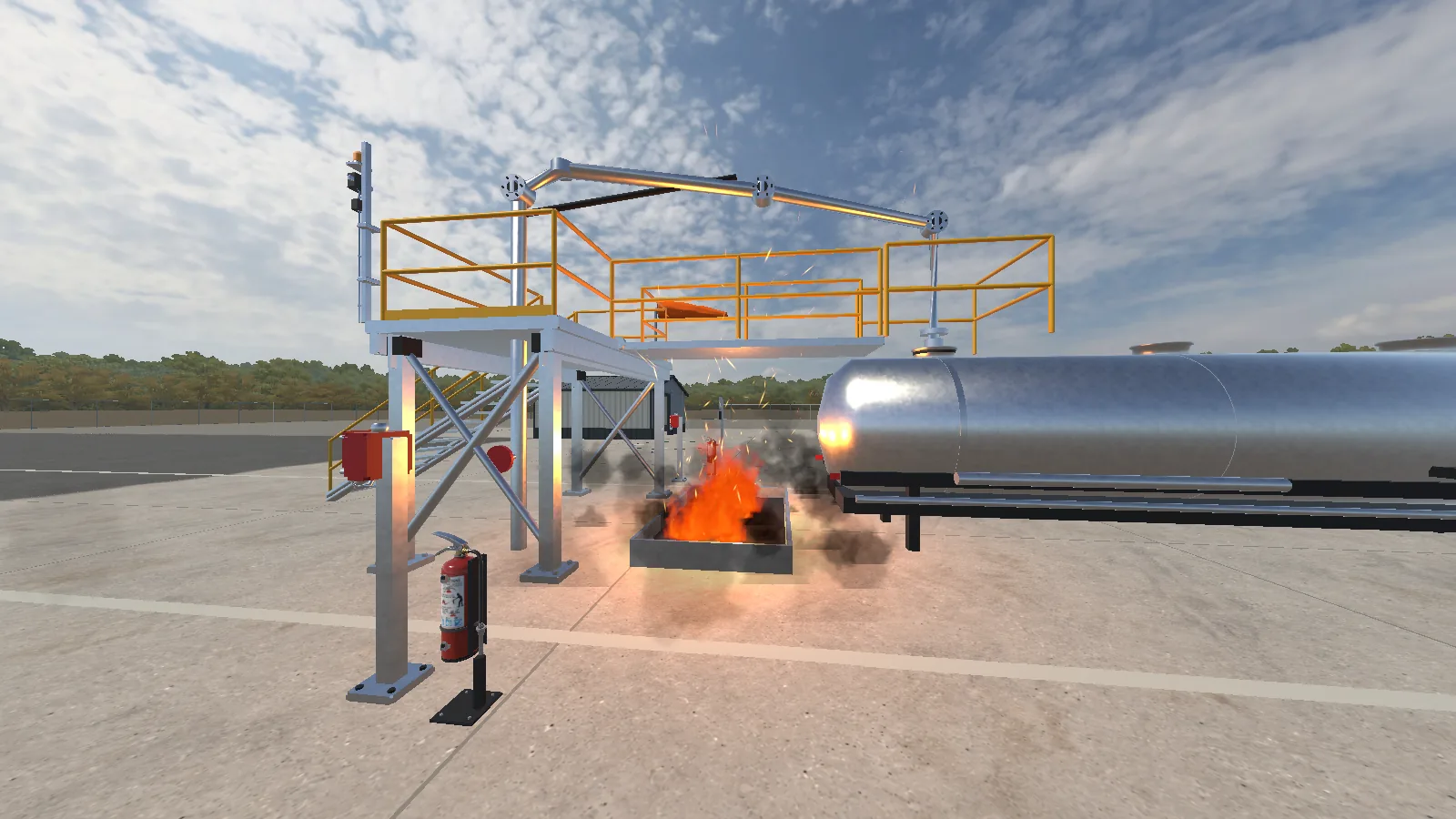 Fire extinguisher training